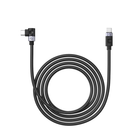 Kabel kątowy Orico C2CWT USB-C do USB-C PD 100 W 20 Gb/s 4K 60 Hz 2 m - czarny