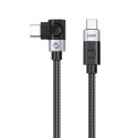Kabel kątowy Orico CW240 USB-C do USB-C PD 240 W 1.5 m - czarny