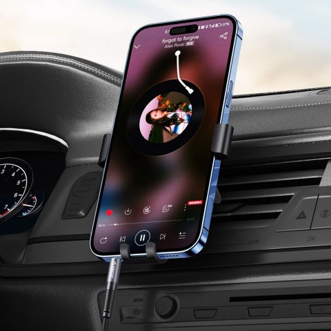 Kabel kątowy audio Orico AXW mini jack 3.5 mm męski do męskiego 3 m - czarny