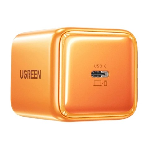 Ładowarka UGREEN X524 Zapix 45W USB-C GaN (pomarańczowa)