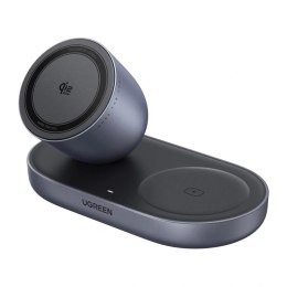 Ładowarka indukcyjna UGREEN W751 30W 2w1