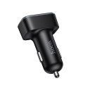 Ładowarka samochodowa Hoco 2x USB A + 2x USB C QC3.0 PD 42W Z63 czarna