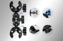 Uchwyt rowerowy/motocyklowy PULUZ z kijem selfie 150cm