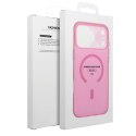 Etui na iPhone 11 Aurora zgodne z MagSafe różowe
