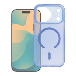 Etui na iPhone 12 / 12 Pro Aurora zgodne z MagSafe niebieskie