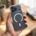 Etui na iPhone 13 Aurora zgodne z MagSafe białe