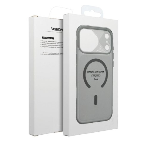 Etui na iPhone 13 Aurora zgodne z MagSafe czarne