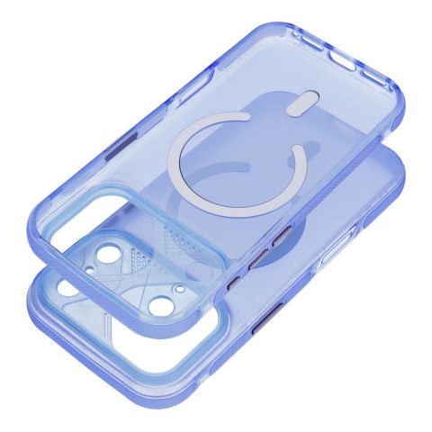Etui na iPhone 13 PRO Aurora zgodne z MagSafe niebieskie