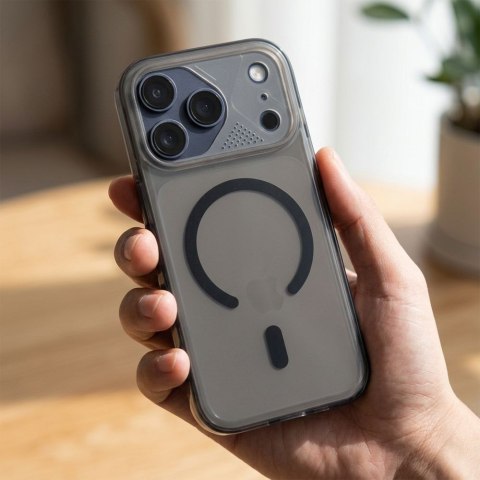 Etui na iPhone 14 Aurora zgodne z MagSafe czarne