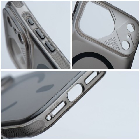 Etui na iPhone 14 Aurora zgodne z MagSafe czarne