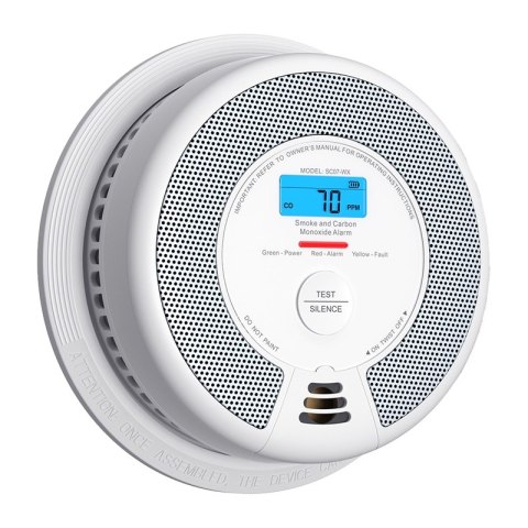 Inteligentny czujnik dymu i alarmu Wi-Fi X-SENSE SC07-WX