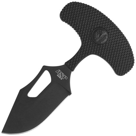 Nóż ASP Police Duty Push Knife G Black Textured Polymer, Black PVD AUS-8 (55745)