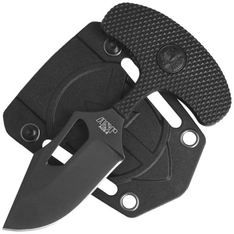 Nóż ASP Police Duty Push Knife G Black Textured Polymer, Black PVD AUS-8 (55745)