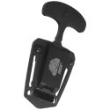 Nóż ASP Police Duty Push Knife G Black Textured Polymer, Black PVD AUS-8 (55745)