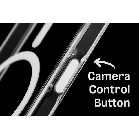 Etui na iPhone 18 Pro Max / 17 Pro Max Clear Mag Cover Elite (Str / Nieżółknący / Camera Control Button) zgodne z MagSafe transp