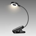 Lampka bezprzewodowa Tech-Protect LL100 z klipsem + Kabel USB-A / USB-C 30 cm - czarna