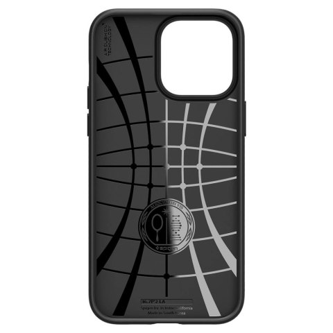 Etui Spigen Liquid Air na iPhone 14 Pro - czarny mat