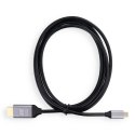 Kabel USB C do HDMI Blue Star 4K 60Hz - High Speed, HDR, ARC, Ethernet, 2 m czarny