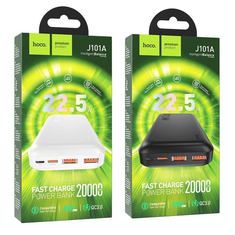 Powerbank Hoco 20000 mAh QC PD 3A 22,5W J101A czarny