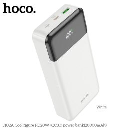 Powerbank Hoco 20000 mAh QC3.0 PD 3A 20W J102A biały