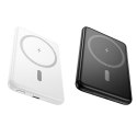 Powerbank zgodny z MagSafe Hoco 5000 mAh QC PD 2A 20W ultra-cienki J140A czarny