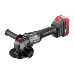 Szlifierka kątowa bezszczotkowa MOVA PG125K 20V 900W 125mm (bateria i ładowarka w zestawie)