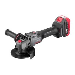 Szlifierka kątowa bezszczotkowa MOVA PG125UPK 20V 1300W 125mm (bateria i ładowarka w zestawie)