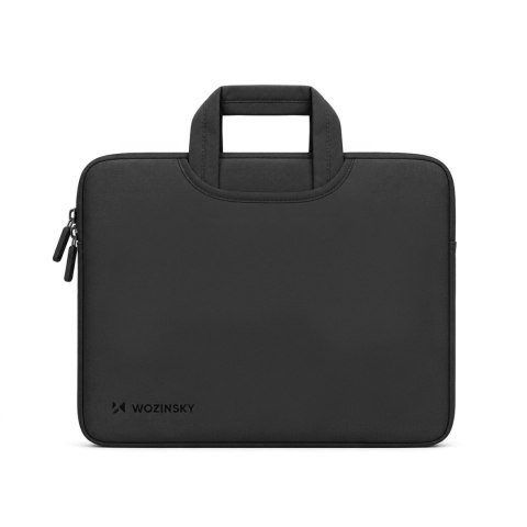 Torba na laptop Wozinsky WNT-13B 13-14" z chowaną rączką neoprenowa - czarna