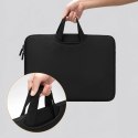 Torba na laptop Wozinsky WNT-15B 15.6" z chowaną rączką neoprenowa - czarna