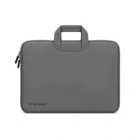Torba na laptop Wozinsky WNT-15G 15.6" z chowaną rączką neoprenowa - szara