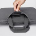 Torba na laptop Wozinsky WNT-15G 15.6" z chowaną rączką neoprenowa - szara