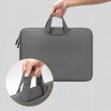Torba na laptop Wozinsky WNT-15G 15.6" z chowaną rączką neoprenowa - szara
