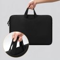 Torba na laptop Wozinsky WNT-17B 17.3" z chowaną rączką neoprenowa - czarna