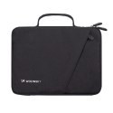 Torba na laptop Wozinsky WTNP-11B 10-11" z chowaną rączką - czarna