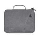 Torba na laptop Wozinsky WTNP-11G 10-11" z chowaną rączką - szara