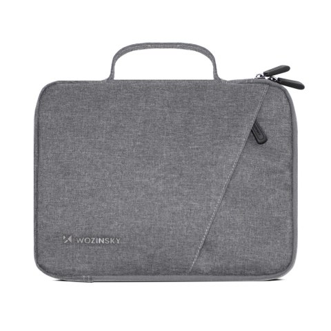 Torba na laptop Wozinsky WTNP-11G 10-11" z chowaną rączką - szara