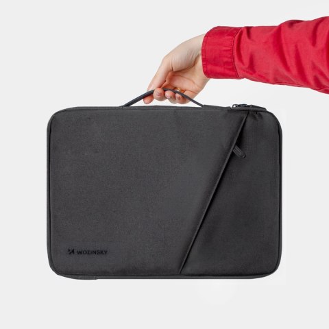 Torba na laptop Wozinsky WTNP-14B 13-14" z chowaną rączką - czarna