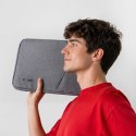 Torba na laptop Wozinsky WTNP-14G 13-14" z chowaną rączką - szara