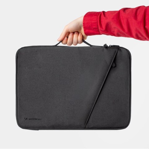 Torba na laptop Wozinsky WTNP-15B 15.6" z chowaną rączką - czarna