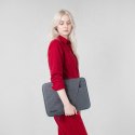 Torba na laptop Wozinsky WTNP-15G 15.6" z chowaną rączką - szara