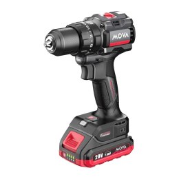 Wiertarka udarowa bezszczotkowa MOVA PD80IK 20V 80Nm (bateria i ładowarka w zestawie)