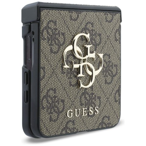 GUESS futerał do SAMSUNG GALAXY Z FLIP 8 (4G Big Logo) brązowy
