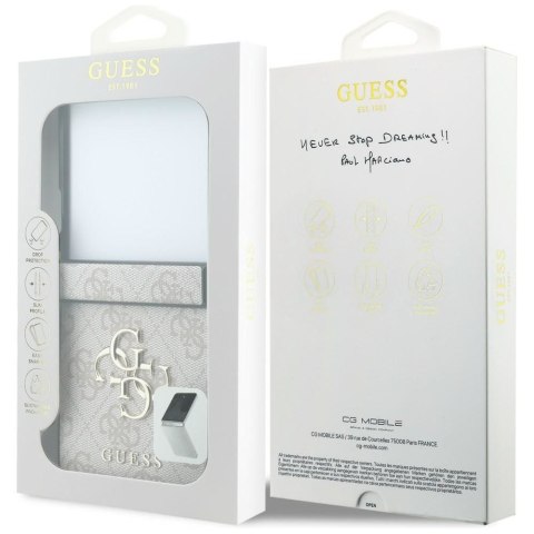 GUESS futerał do SAMSUNG GALAXY Z FLIP 8 (4G Big Logo) różowy