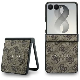 GUESS futerał do SAMSUNG GALAXY Z FLIP 8 kompatybilny z MagSafe (4G Classic) brązowy