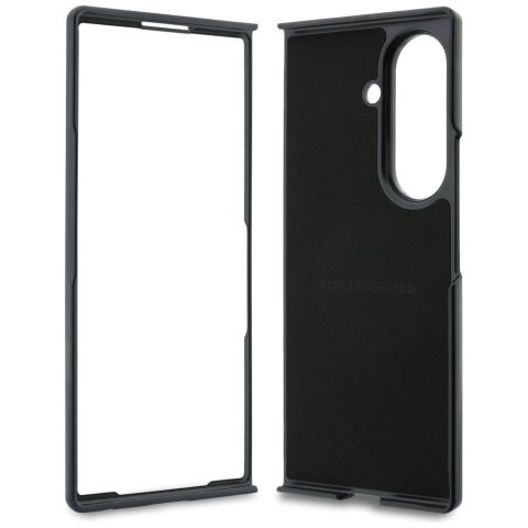 KARL LAGERFELD futerał do SAMSUNG GALAXY Z FOLD 8 ULTRA kompatybilny z MagSafe (Karl&Choupette Saffiano Pins) czarny