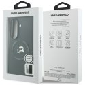KARL LAGERFELD futerał do SAMSUNG GALAXY Z FOLD 8 ULTRA kompatybilny z MagSafe (Karl&Choupette Saffiano Pins) czarny