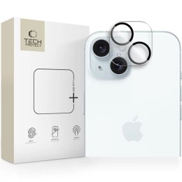 Osłona aparatu Tech-Protect Cam Fit+ na iPhone 14 / 14 Plus / 15 / 15 Plus - przezroczysta