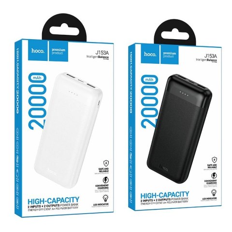 Powerbank 20000 mAh 2A 10W Hoco J153A biały