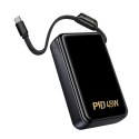 Powerbank Hoco Q54 20000 mAh PD QC 2A 45W z wbudowanym kablem USB C
