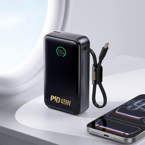 Powerbank Hoco Q54 20000 mAh PD QC 2A 45W z wbudowanym kablem USB C